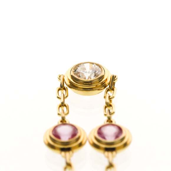 Cartier D'Amour Diamond And Pink Sapphire Bracelet Pink Gold (18K) Diamond,Sa... - Picture 5 of 12